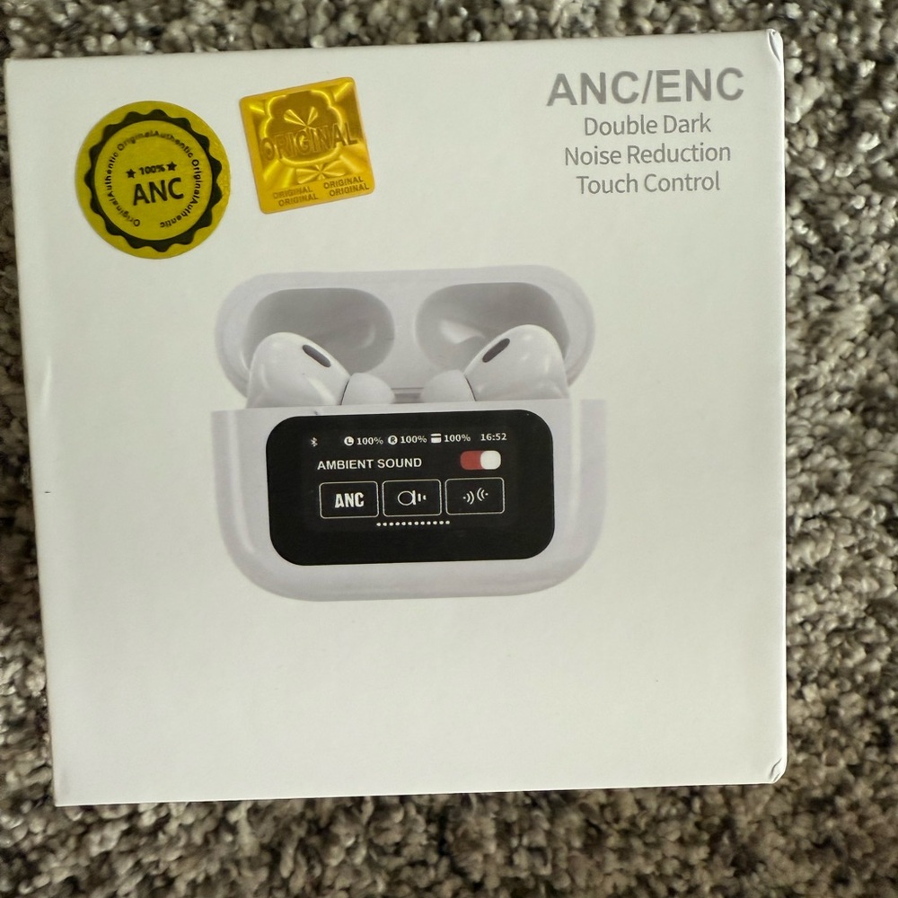 Brand NEW in box~White ANC/ENC Wireless Earbuds